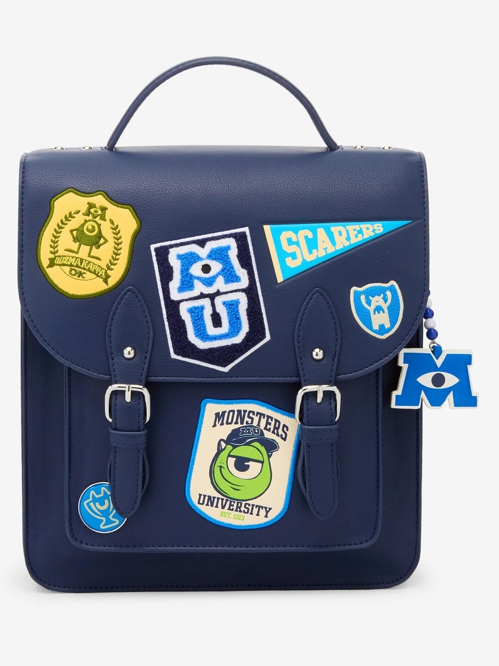 New NWT Disney Pixar Monsters University Patches Backpack BoxLunch Exc SOLD OUT